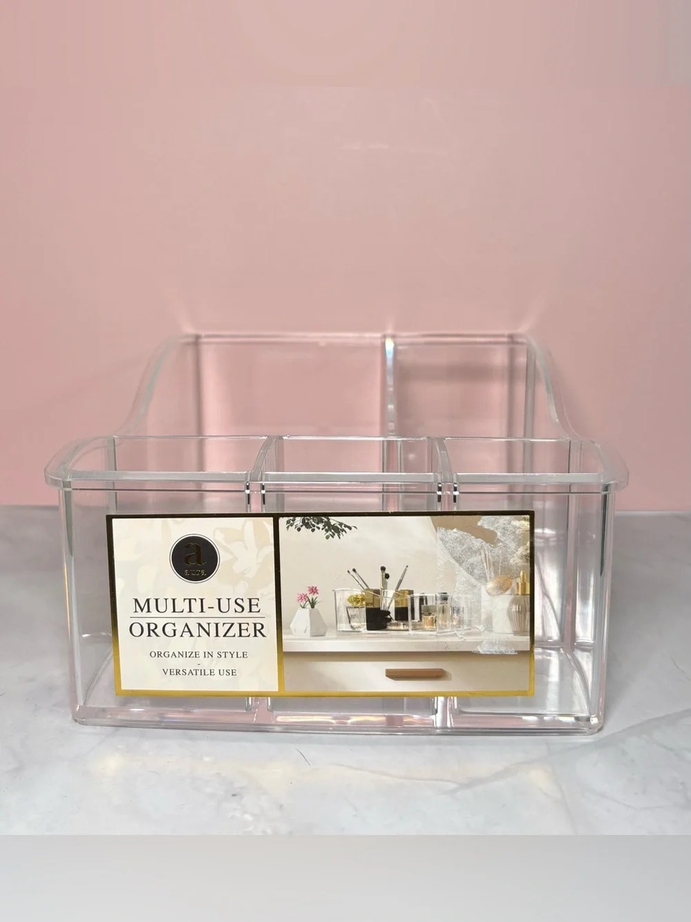 🤍 Clear Multi-Use Organizer Container